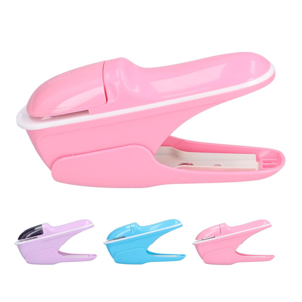 Степлер без скоб, безопасный, экологически чистый, ABS-степлер для офисных документов