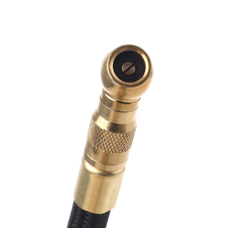 Accurate Rubber Hose Tire Pressure Gauge Dial Type Pressure Instrument Fit for Car Bicycle Motorcycle Truck Tires