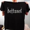 Deftones Группа винтажная Рок-концерт Мерч Винтажная Унисекс Черная Футболка Размер S-5XL Унисекс Футболка
