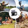Digital Display MP3 Player Solar Radio Plastic Pocket Radio Player  Camping Gadget