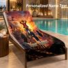 One Piece Custom Name Beach Towel Large Soft Towel for Indoor Bathroom Outdoor Beach