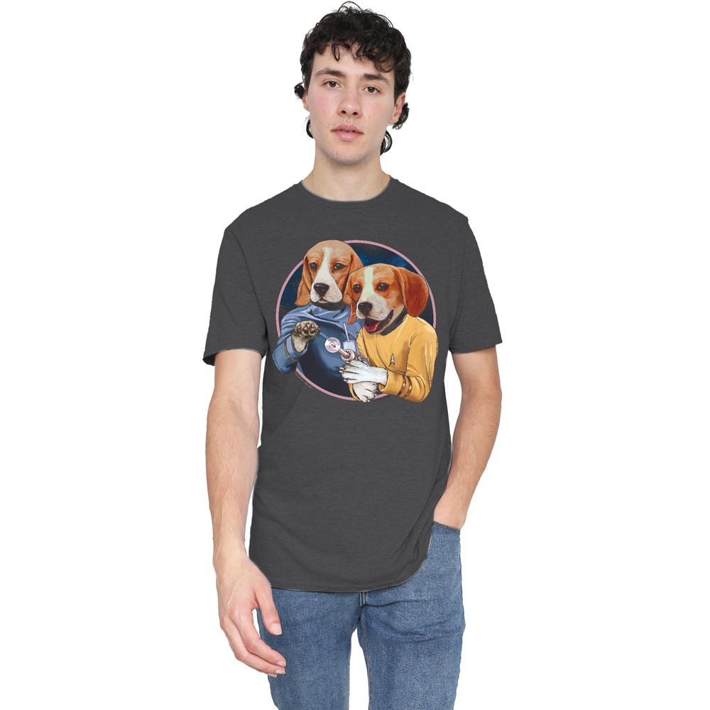 Star Trek Unisex Adult Dogs T-Shirt