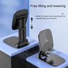 Складной металлический держатель для телефона, планшет, вращение на 360 градусов, функция Hands-Free, противоскользящая устойчивая подставка для телефона, регулируемая подставка