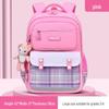 Красочный клетчатый рюкзак для девочек 6-14 лет: Школьный ранец большой вместимости