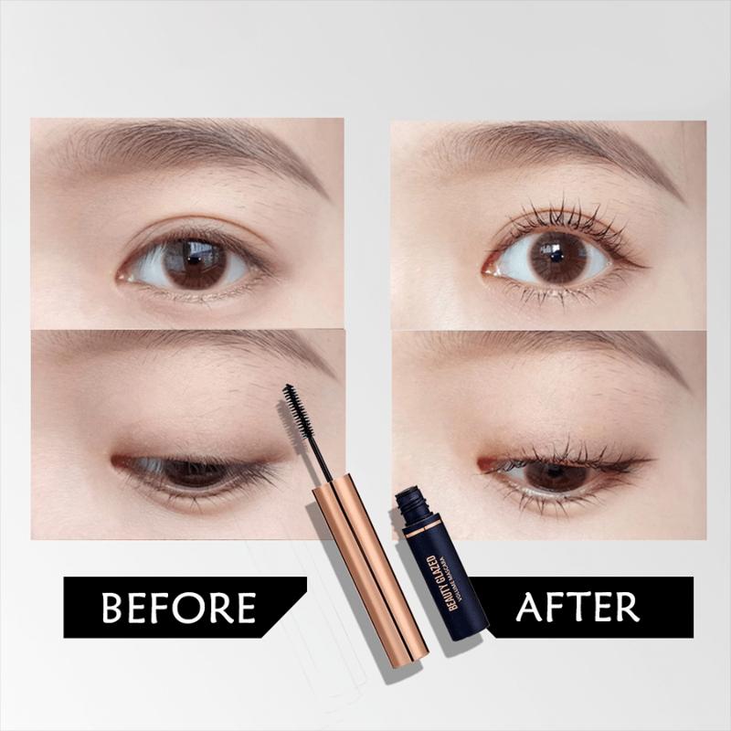 Густая, не размазывающаяся, длинная тушь для ресниц Cross-border Gold-plated Mascara