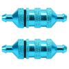 Chay 2X 1/8 1/10 RC Car Spare Parts Fuel Filter Nitro for 02156 94122 94188, Blue