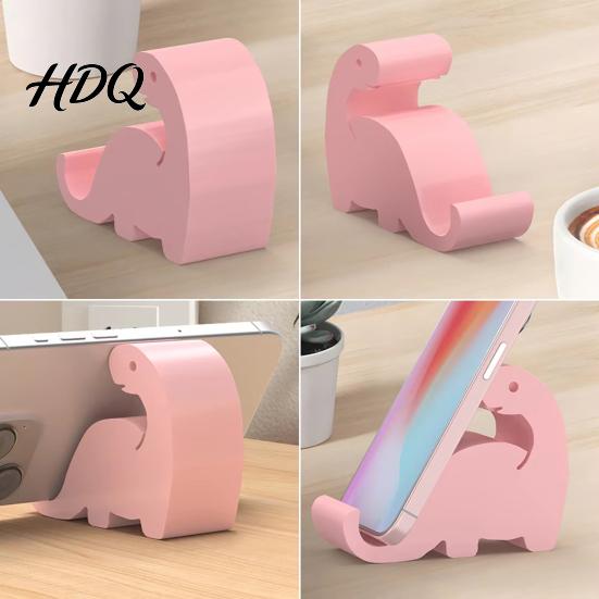 Настольный держатель для телефона 3D-печать Форма держателя-динозавра Мобильная подставка Декоративный Универсальный