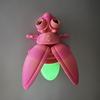 Yousheng 3D-печатное украшение Светлячок Милая магнитная фигурка светлячка со светящимся в темноте хвостом Красочный магнит-светлячок на холодильник для домашнего декора Веселый