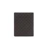 Daks Brown Dd Plate Logo Matte Leather Wallet Dbwa9f367