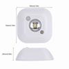 Battery Powered Motion Sensor Night Light Mini Size Cabinet Lamp Wardrobe Light  Closet