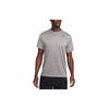Dri-FIT Legend Solid Logo Sports Fitness Quick-Dry Crew Neck Short Sleeve T-Shirt Men Tops Gray DX0989-091