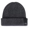 The North Face Radial Wool Beanie (Unisex Knit Cap / KODENSHI Lining / Mixed Charcoal) Free / Head 56.5–59.5 Cm