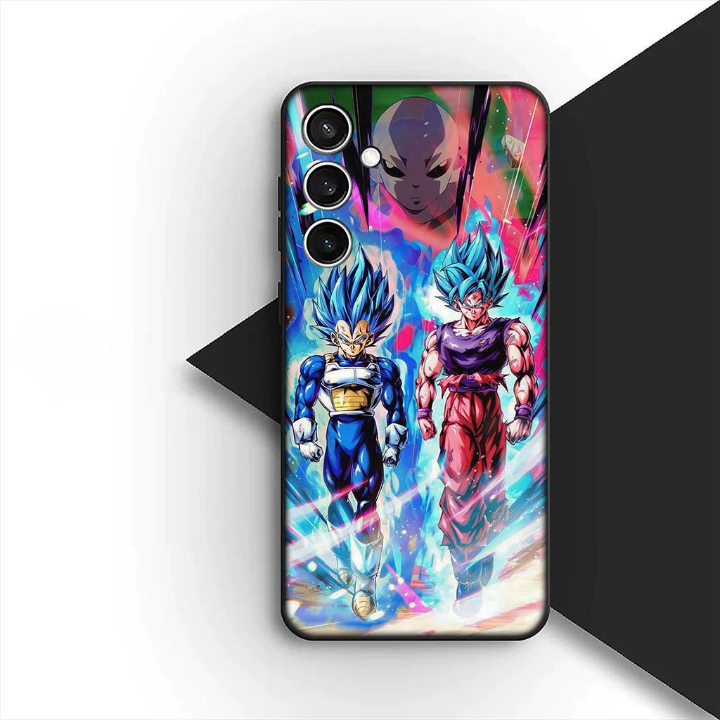 Cover for Samsung Galaxy A35 A36 A55 A26 A05 A06 A14 A50 A51 A53 A54 A12 A13 A23 Phone Case Dragons Gokus Balls Vegeta Super