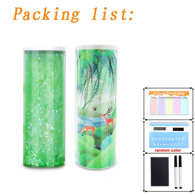 Электронный пенал для школы в японском стиле