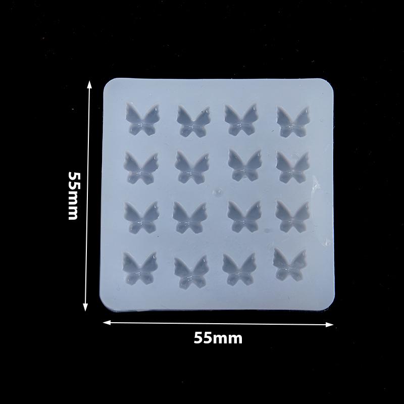 Формы для эпоксидной смолы в форме бабочки, силиконовые формы для подвесок для изготовления ювелирных изделий своими руками