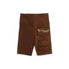 X Travis Scott SS22 Pure Color Multi-Pocket Training Shorts Men Bottoms Brown DM1292-212