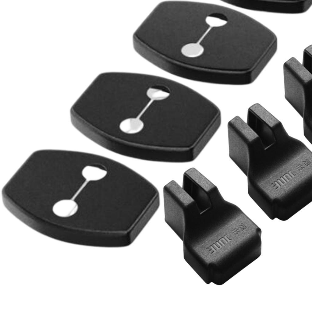 Car Door Latch Protector Buckle Styling Door Hinges Cover Decor Trim Durable Car