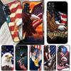 American USA Flag Eagle Case For Xiaomi Redmi Note 10 8 9 11 Pro 8T 9S 10S 11S Redmi 10C 9C 9A 9T K50 K40 Gaming