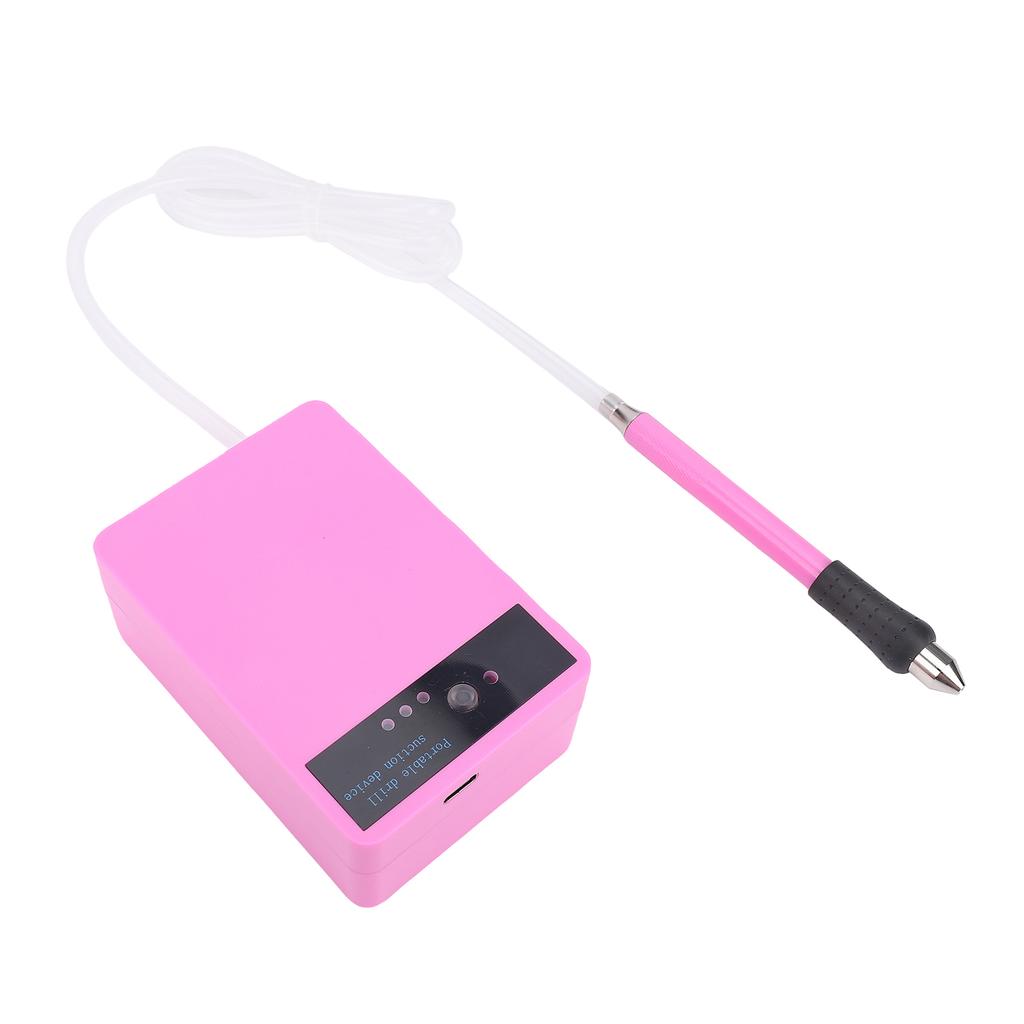 Electric Art Painting Pen, 1500mAh Re able Vacuum Pump Pen with Storage Tray, Low Noise Art Vacuum Pen Tool Kit, No Wax N