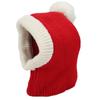 Dog Winter Hat Red Pet Christmas Winter Warm Knitted Hat for Small and Medium Dogs Puppy CatsRed S