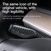 Для Tesla Model 3 Model Y Полный Комплект Накладка на Рычаг Стеклоочистителя из Матового Углеволокна Для Tesla 2022/2023