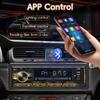 Hippcron Car Radio Audio 1 Din Bluetooth Stereo Hands-Free Calling MP3 Player FM Receiver With AUX/USB/TF Card In Dash Kit
