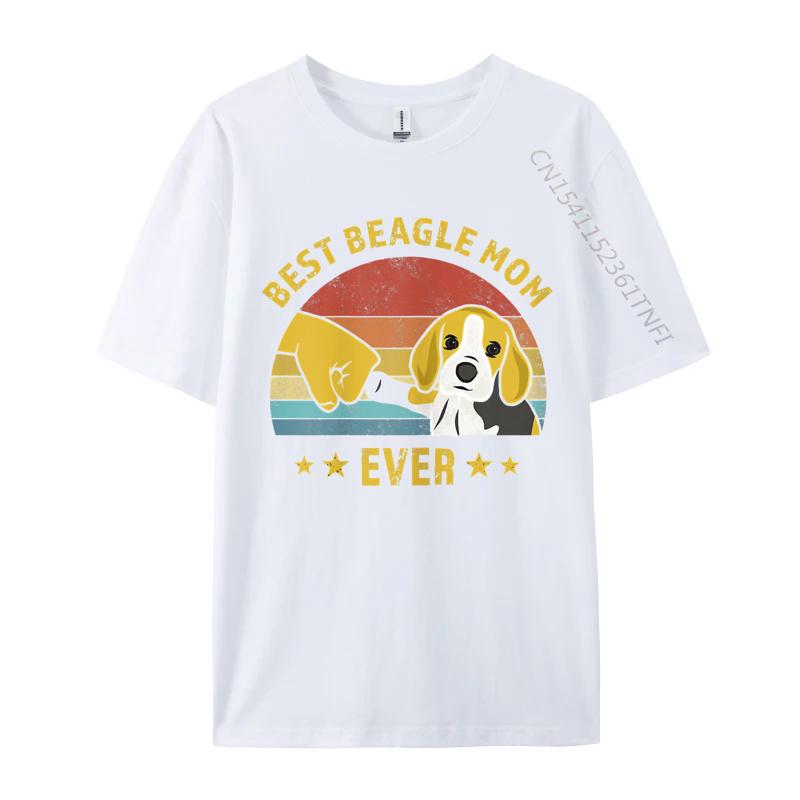 Unisexs Humor TShirt Best Beagle Mom Ever T Shirt Prevailing Unisex Tops Tees Luxury T Shirt Unisex High Quality