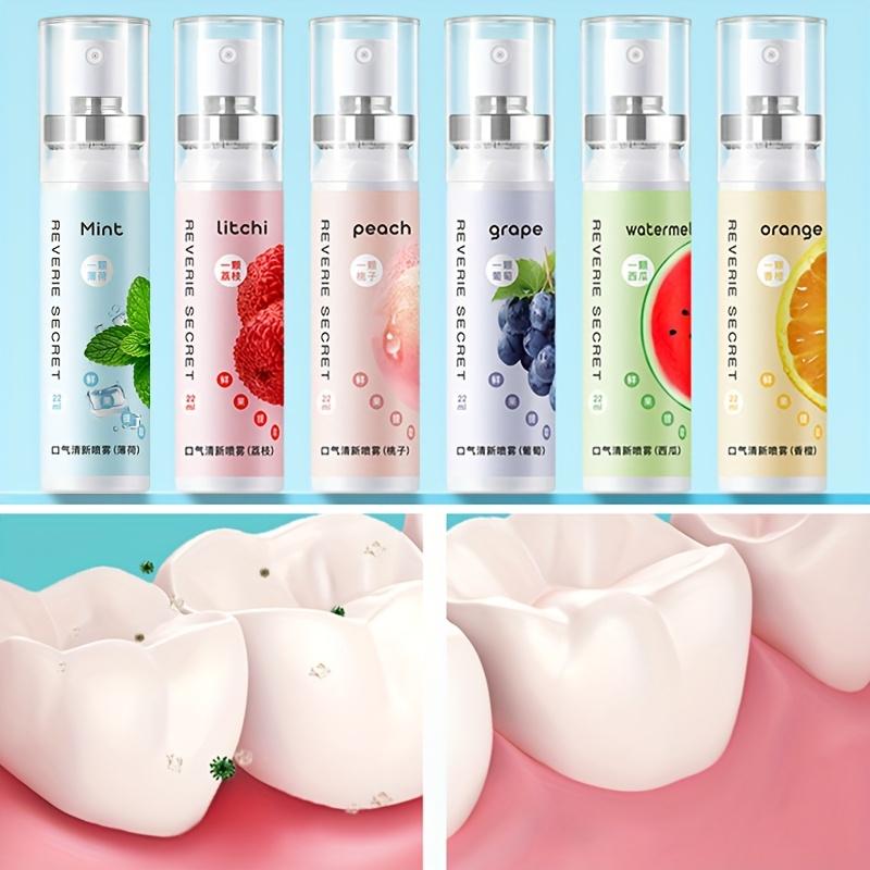 Мятный антибактериальный спрей для освежения дыхания для взрослых - 20 мл