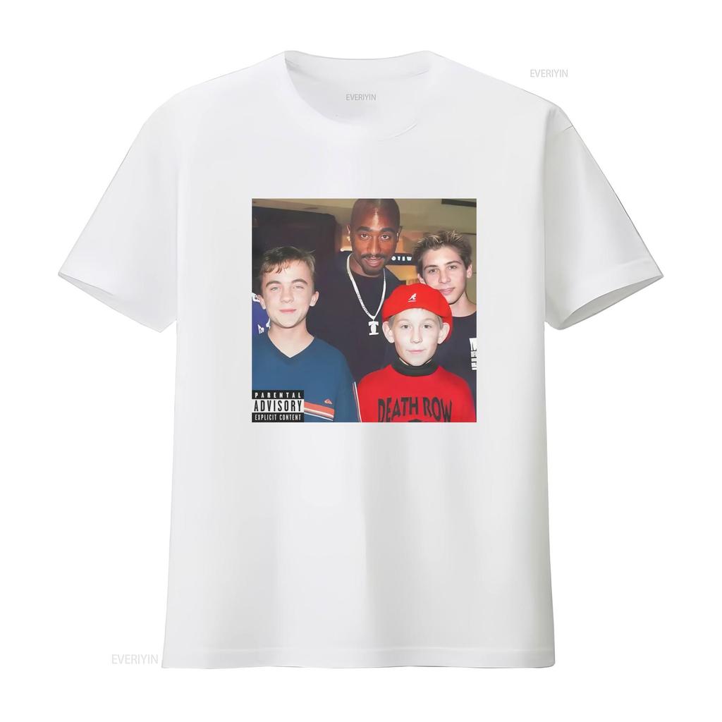 Футболка Malcolm in the middle 2 Pac Death Row винтажная стираная Топ для повседневной носки Растягивающаяся удобная унисекс мужская Повседневная