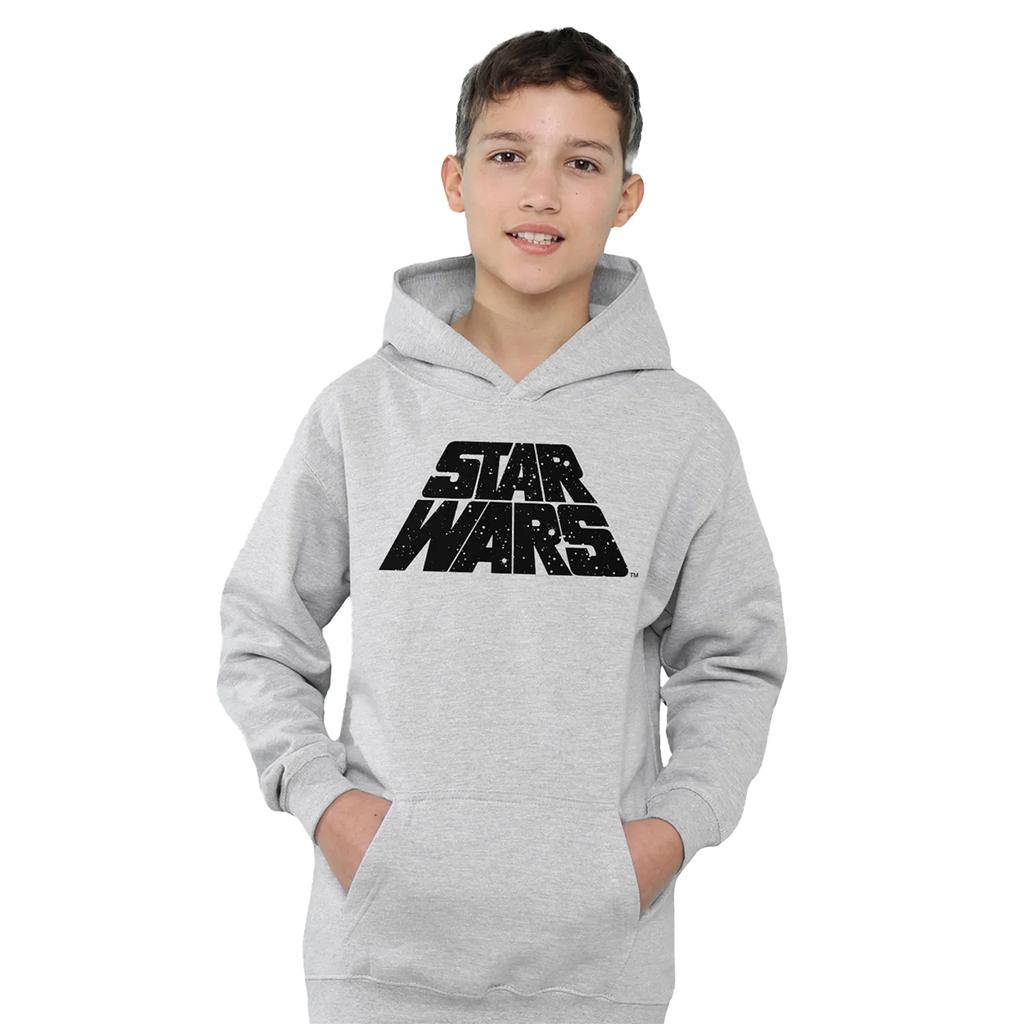 Star Wars Childrens/Kids Galaxy Heather Pullover Hoodie