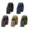 Men Belt with Square Bead Pyramid Decoration Iron Buckle Adjustable Design Jeans Belt Fashion Accessories