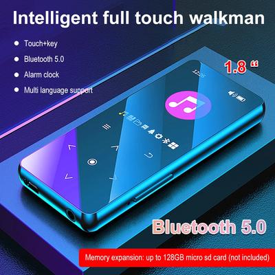 2025 Новый MP3-плеер Bluetooth 5.0 MP4-плеер HiFi Lossless Music Player Портативный аудиоплеер Walkman с FM/электронной книгой/диктофоном/Mp3