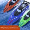 1 Set Remote Control Boat High-Speed RC Boat Waterproof Dual-Motor Design Speedboat Water Toy for Kids