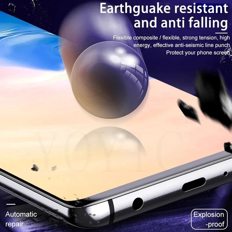 4Pcs Hydrogel Film On the Screen Protector For Samsung Galaxy S10 S20 S9 S8 S21 Plus Ultra Screen Protector For Note 20 8 9 10