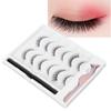 Набор магнитных подводок для глаз с 6 парами накладных ресниц жидкая подводка для глаз с пинцетом набор инструментов для макияжа