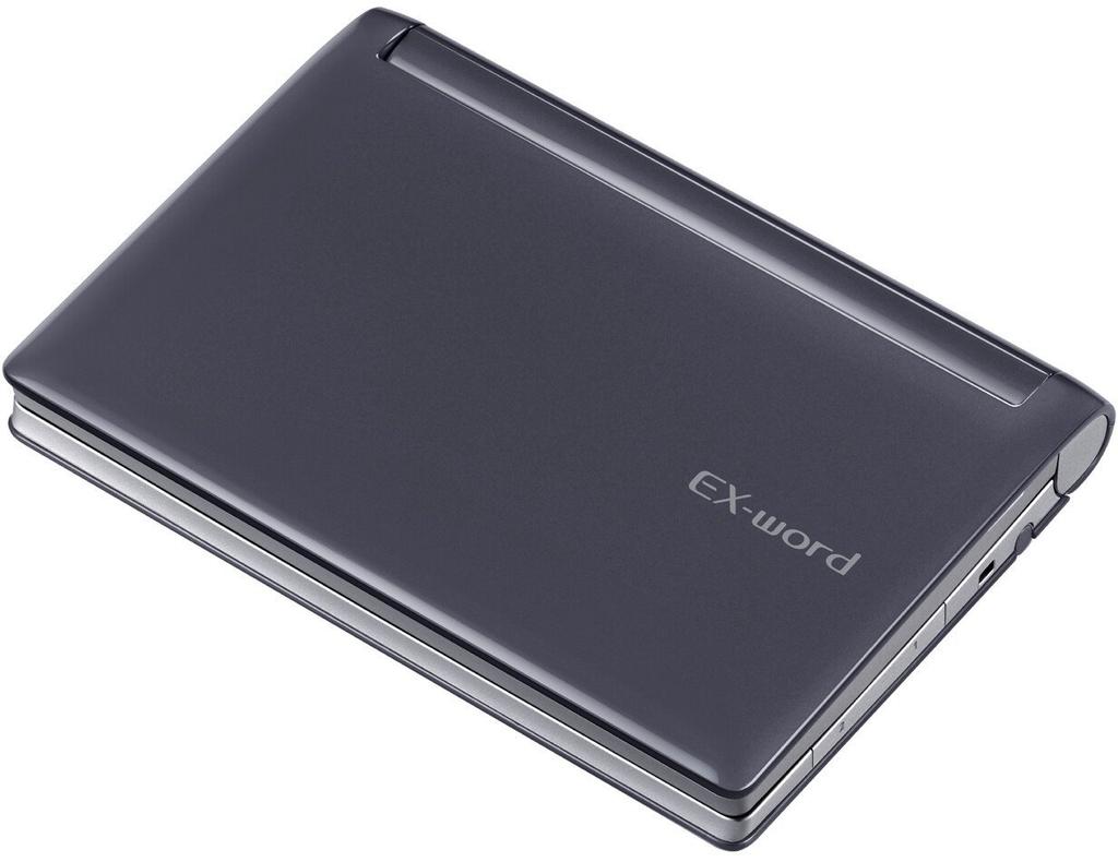 Casio Electronic Dictionary for High School Gray Metallic Ex-word Students, XD-D4800GM,