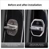 4Pcs Silicone Car Door Lock Buckle Protector Cover  For Mercedes Benz AMG W168 W204 W205 W203 W211 W212 W213 W201 W210 GLA GLC BGHKM1