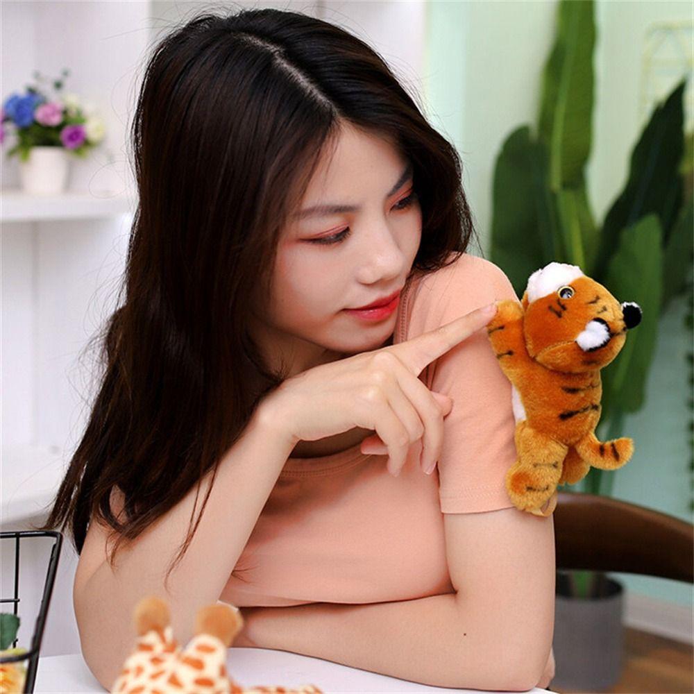 Енот Магнитная Плечевая Плюшевая Панда Тигр Животное Плюшевая Игрушка Плечевая Плюшевая Кукла Мальчики Девочки