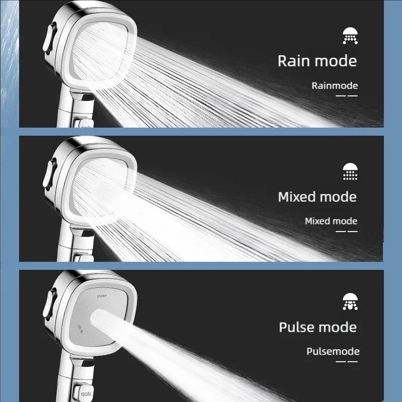 Multiple Modes Portable Shower Shower Filter Showerhead Showers for Bathroom Accessories Items Replete Water Faucet Replacement