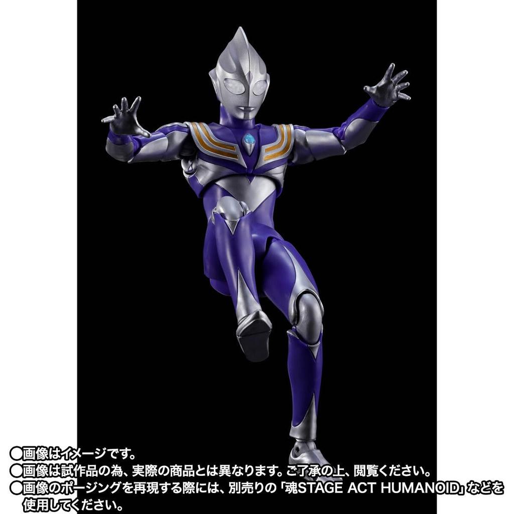 Костяная резьба Ультрамен Тига Небесный ABS ПВХ Фигурка S.H.Figuarts (Реальный метод) Тип, Прибл.. 150 мм, и предварительно окрашенный