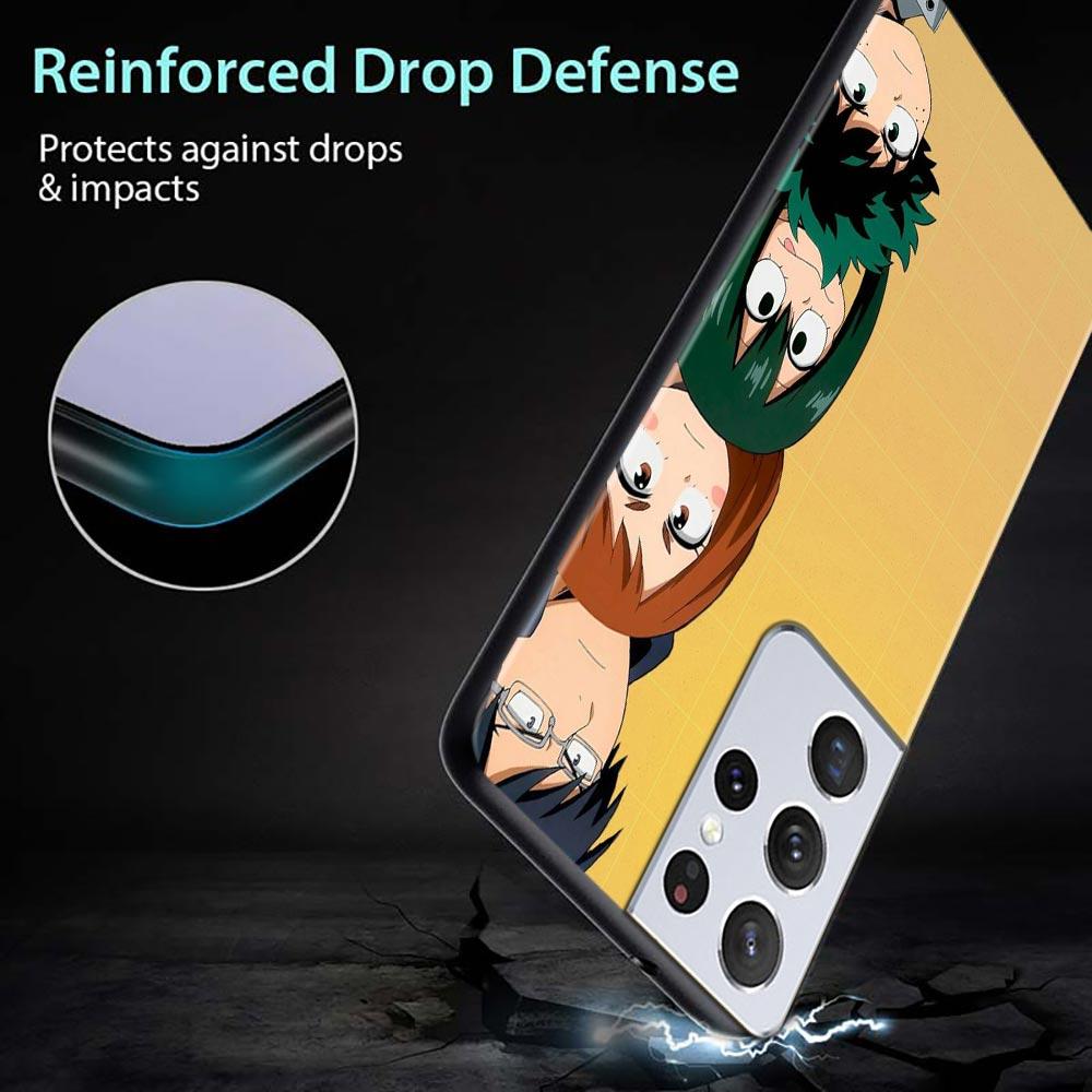 My Hero Academia Phone Shell For Samsung Galaxy S21 S20 S10 S9 S8 Plus Ultra 5g S10lite S10e S7edge S20 S21 Fe Soft Cover Case