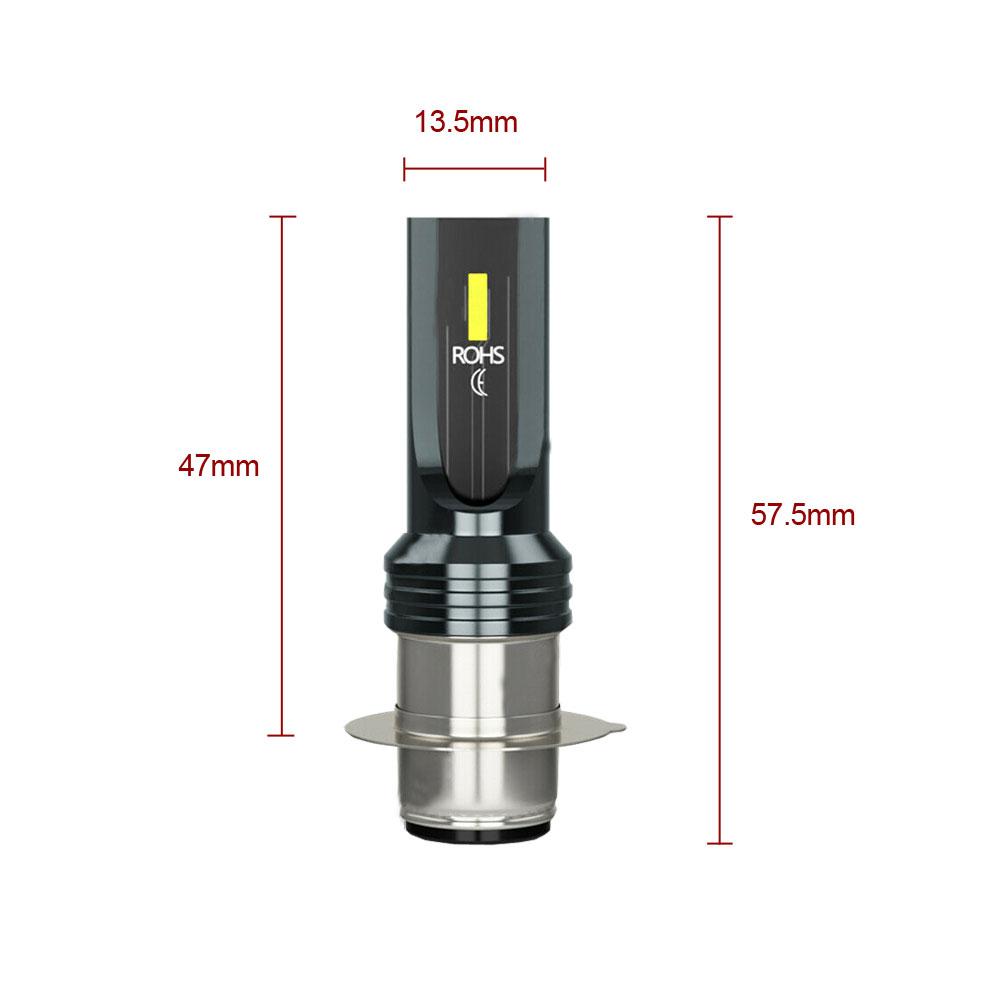 Комплект из 2 светодиодных лампочек белого цвета 6000K H6 H6M, профессиональные внешние детали, автомобильные аксессуары для Yamaha Banshee 350 1987-2006