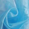 Moonfarm 19 Colors To Choose Organza 5m X 150cm Perfect for Solid Color Fabric From, High-Gloss Fabric, Wide, Crafts, (Light Blue)