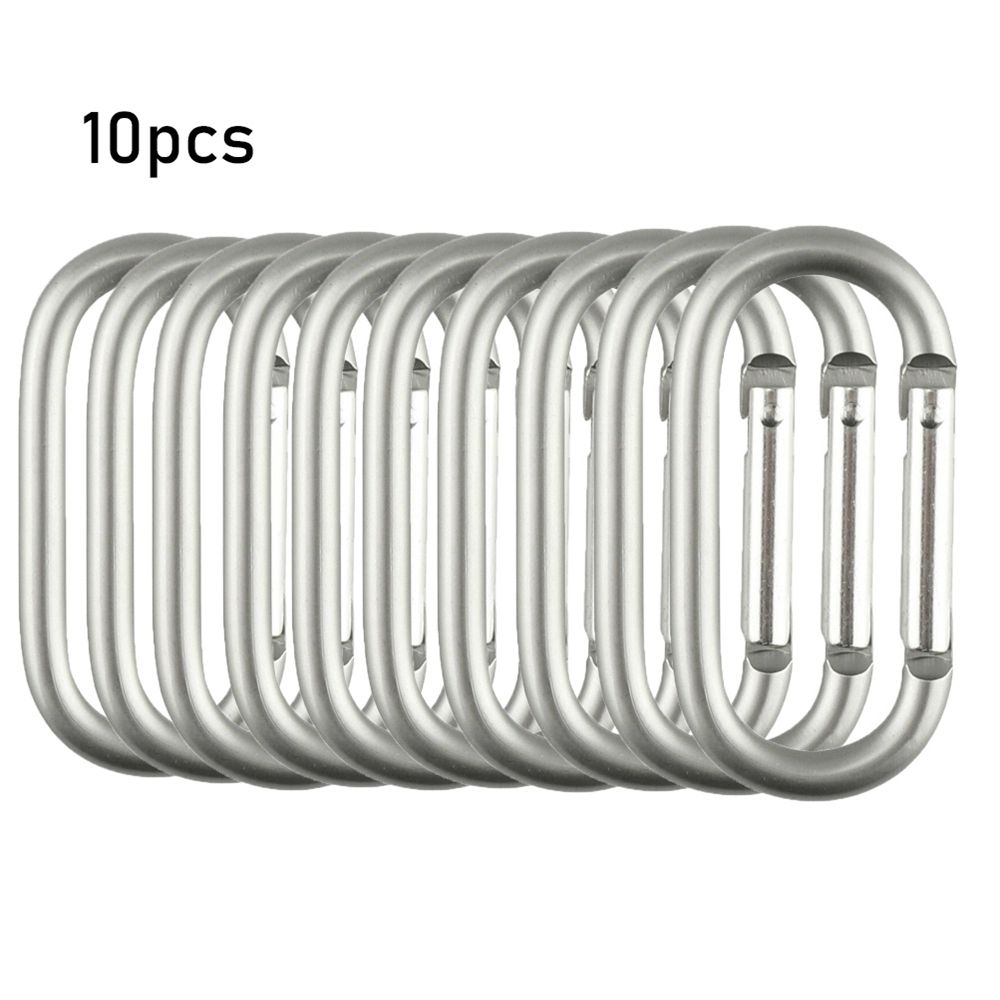 Aluminum Rings Outdoor tool Camp Mountaineering Hook Climing Carabiner Buckle Keychain Travel Kit