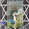 12x7 Cm Mystical Cats Tarot Without Paper Manual Card Game