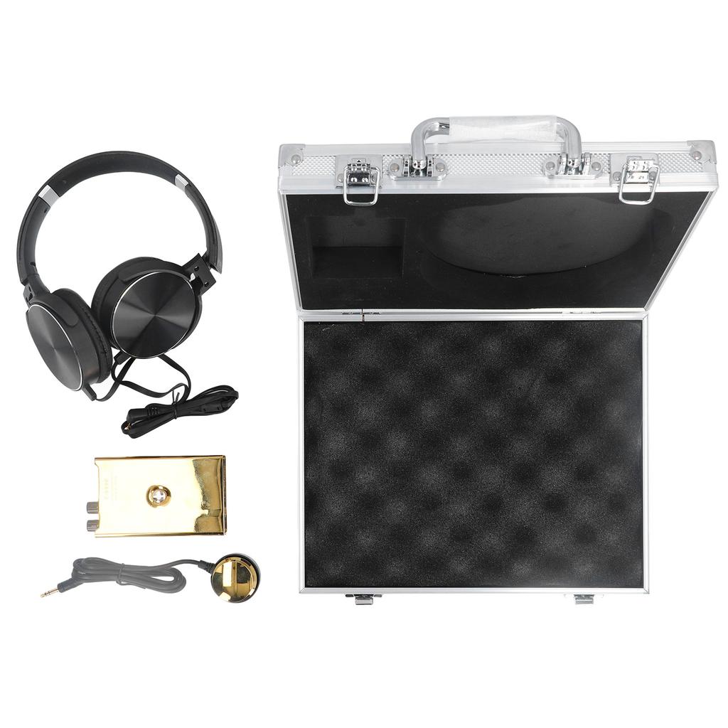 Water Leakage Detector Kit Clear Sound Quality High Sensitivity Professional Underground Water