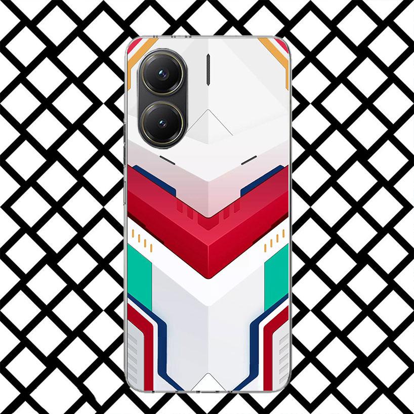 Креативный mecha чехол для телефона Hacker для Xiaomi Poco F7 Ultra X7 X6 X5 Pro X4 Gt M8 M7 Redmi 15 15C 13 13C 12 12C Мягкий чехол Fundas