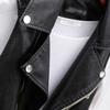PU Leather Waistcoat Women Motorcycle Zippers Vest Coat Sleeveless Pockets Vests Large Size Tops