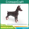 Realistic Pvc Dog Model Set With Doberman Shiba Inu Poodle Samoyed For Collectors And Animal Enthusiasts
