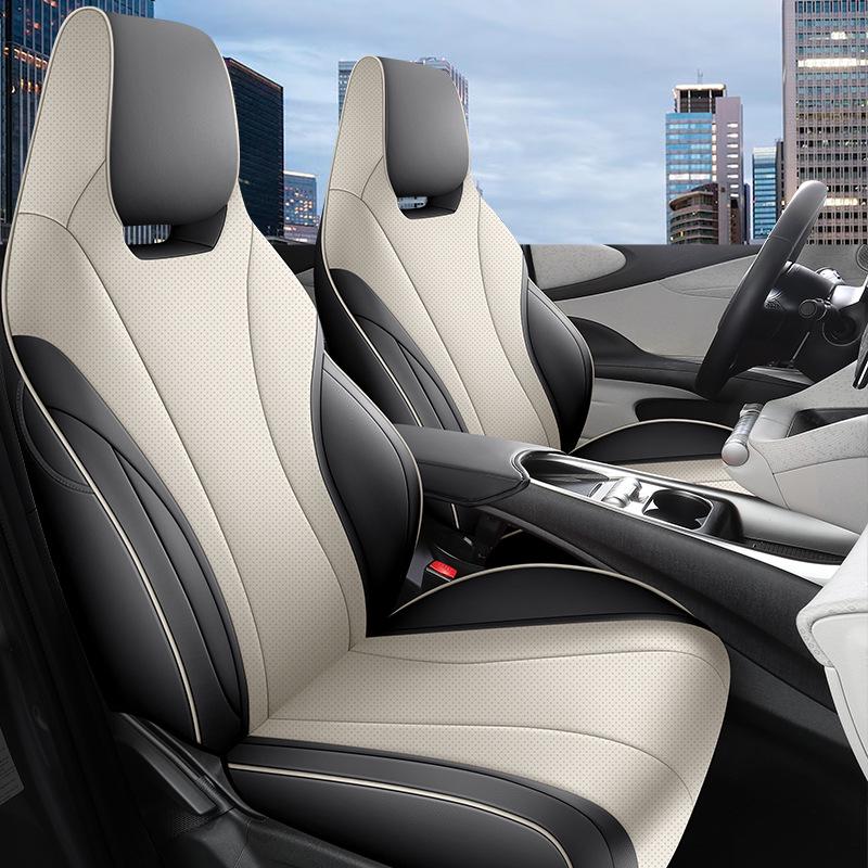 Universal Leather Car Seat Cushion for BYD Dolphin - All-Season Model